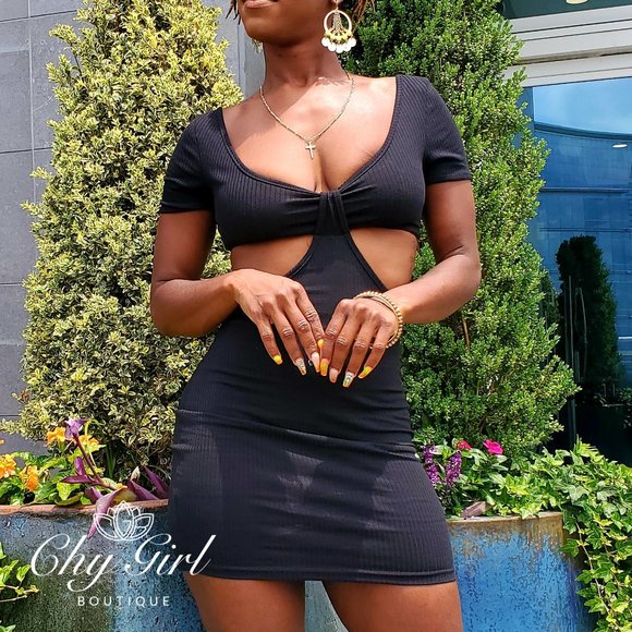 Cut Out Side LBD  (LAST ONE) - Picture 4 of 5